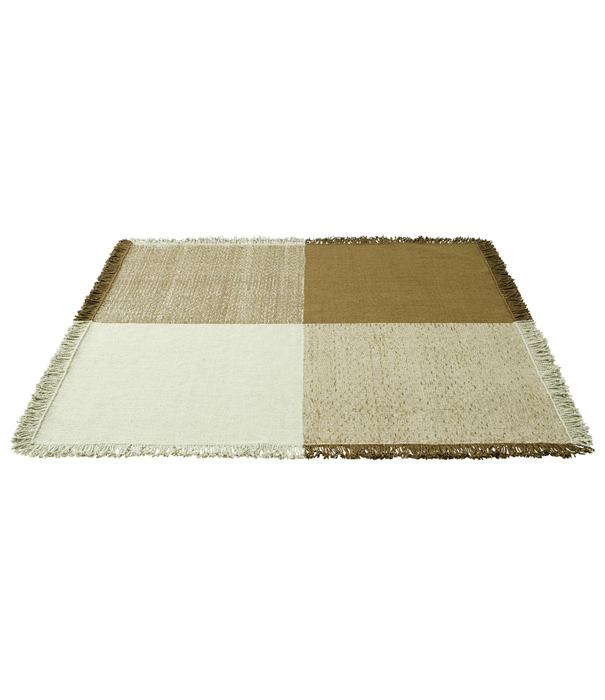 Muuto Verso Vloerkleed pale green, warm brown