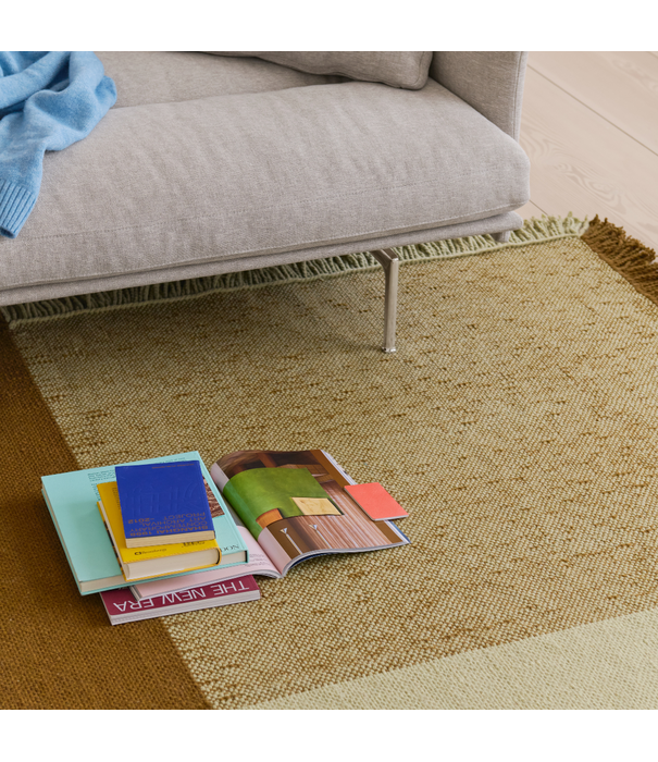 Muuto Verso Rug pale green, warm brown