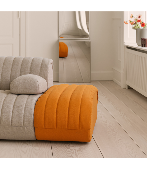 Muuto Coltre Ottoman D Module, Turf sand