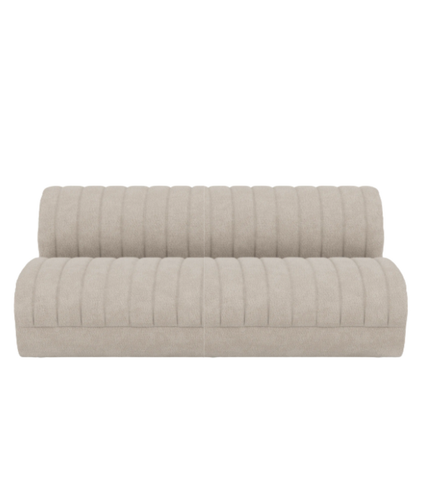 Muuto Coltre 2 seater Sofa config. 1, Turf sand