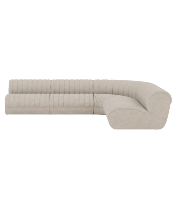 Muuto Coltre Hoekbank config. 1, Turf sand