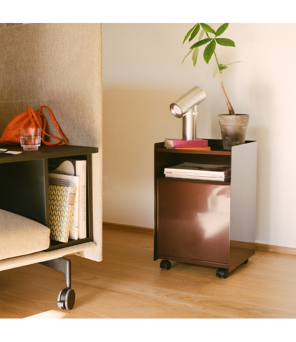 Muuto Folded Trolley, low closed - lade met slot