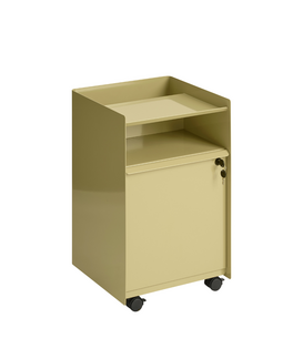 Folded Trolley, low closed - lade met slot