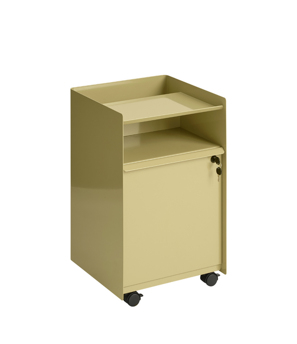 Muuto Folded Trolley, low closed - lade met slot