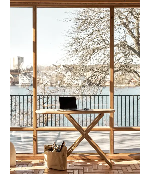 Design House Stockholm  Cinderella side table/folding ironing board / oak
