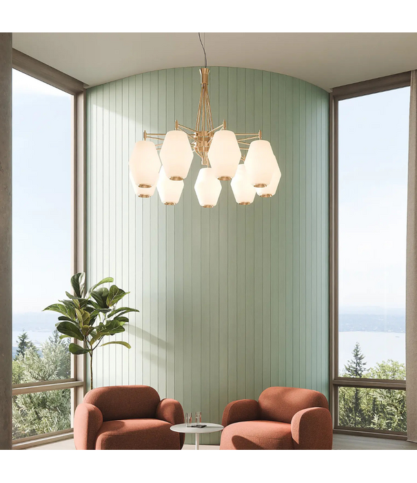 Northern  Dahl Chandelier