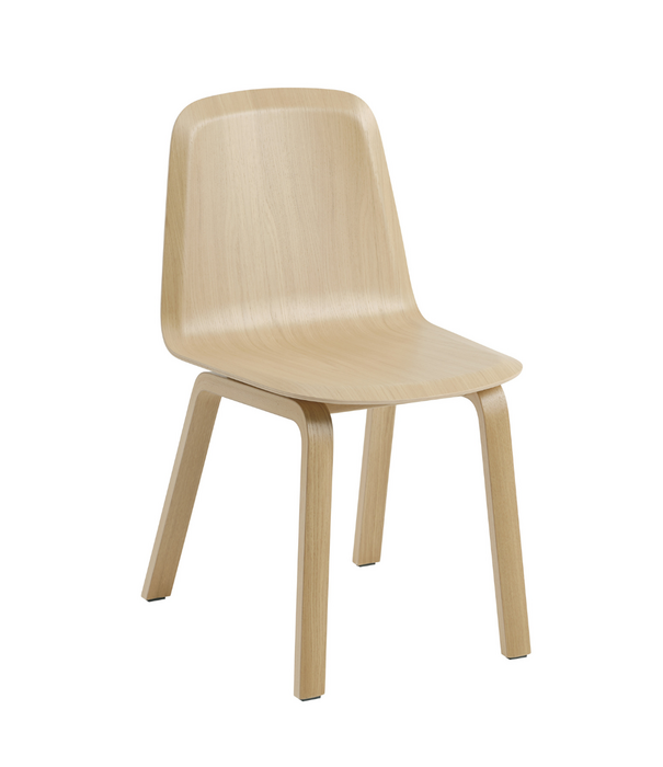 Muuto Brink Eetkamerstoel houten onderstel