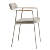 711 Open Air Stoel Meadow,  light grey frame