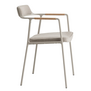 711 Open Air Chair Meadow , light grey frame
