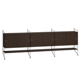 String System  Woonkamer F comb. donkerbruin, donker eiken