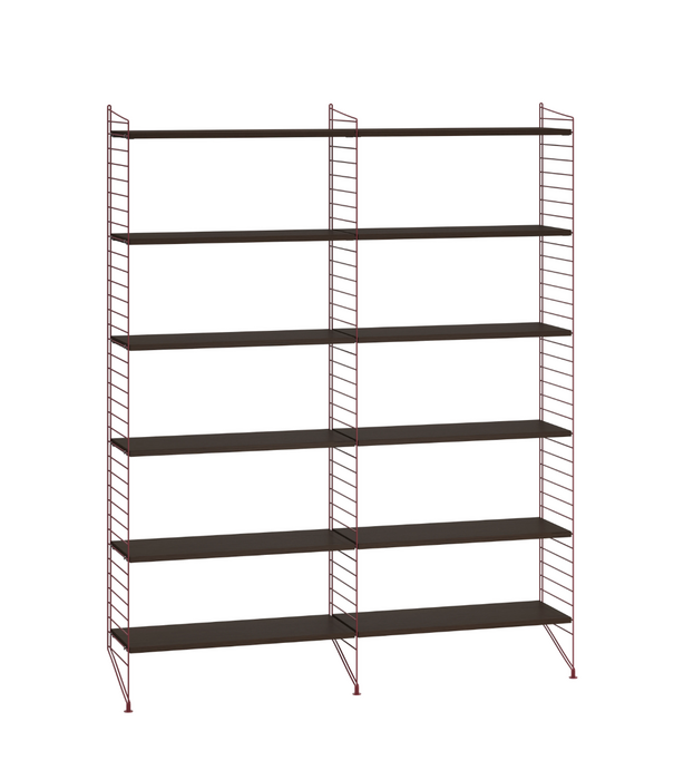 String  Furniture Woonkamer A comb. donkerbruin, donker eiken