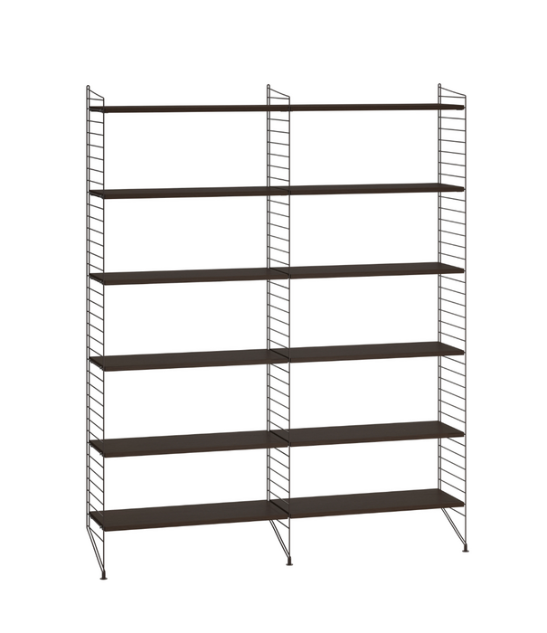 String  Furniture Woonkamer A comb. donkerbruin, donker eiken