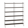 Woonkamer A comb. donkerbruin, donker eiken