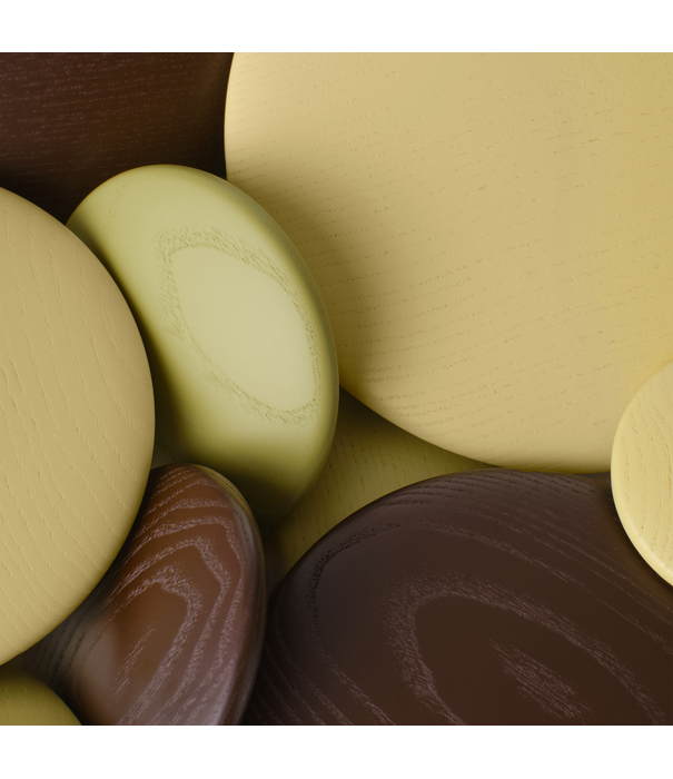 Muuto  Dots Wandhaak yellow beige