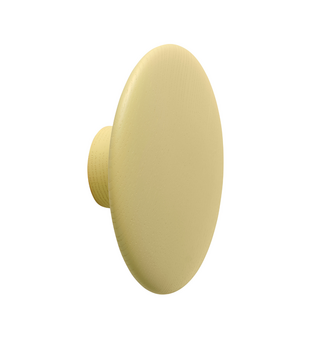 Dots Wandhaak yellow beige