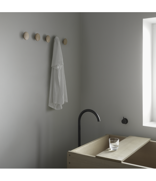 Muuto Dots Wandhaak eiken