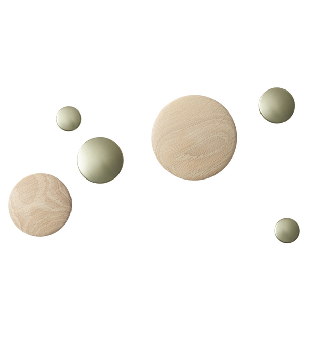 Muuto Dots Wandhaak eiken