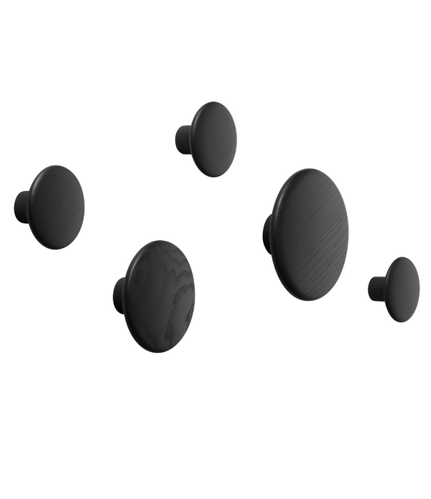 Muuto Dots Wall Hook black