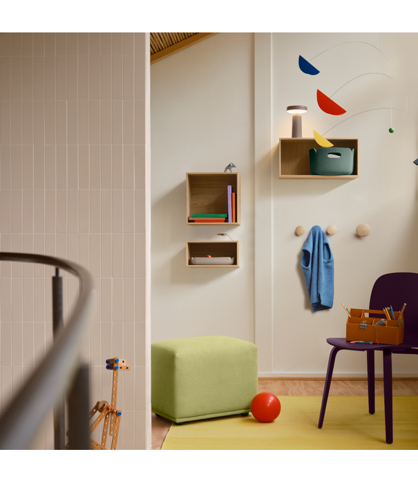 Muuto Dots Wandhaak midnight blue