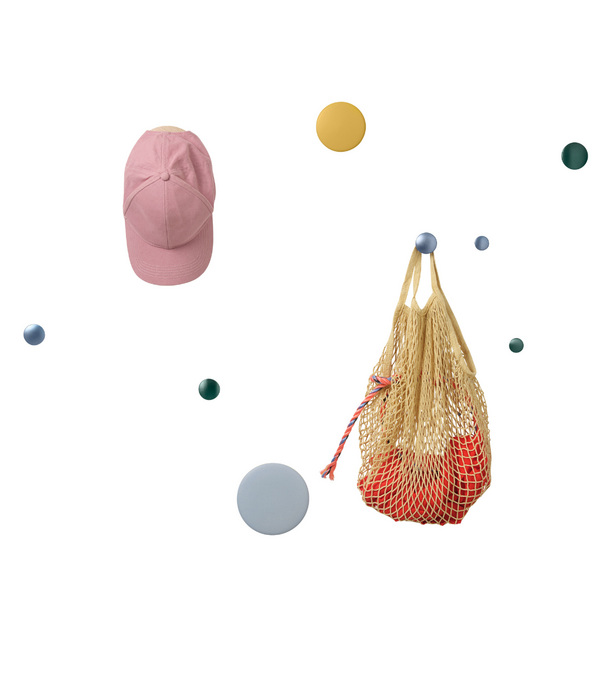 Muuto Dots Wall Hook midnight blue