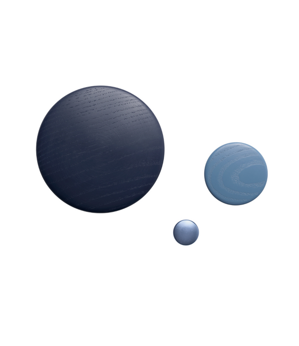 Muuto Dots Wandhaak pale blue