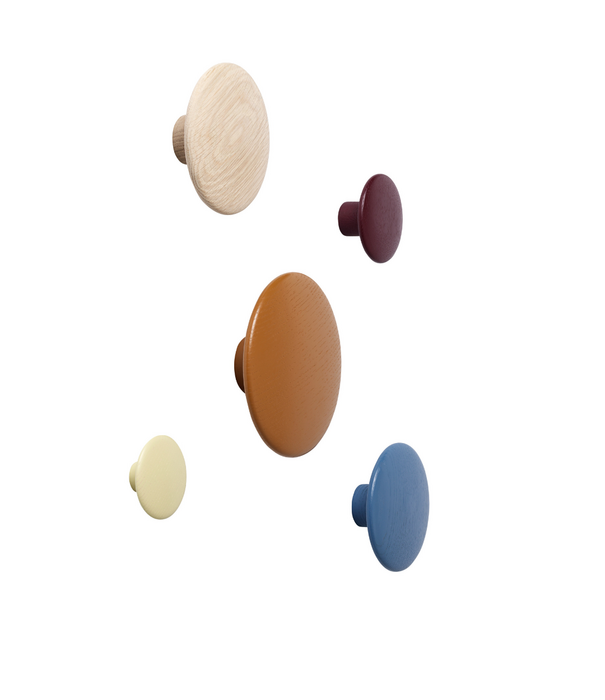 Muuto Dots Wall Hook pale blue