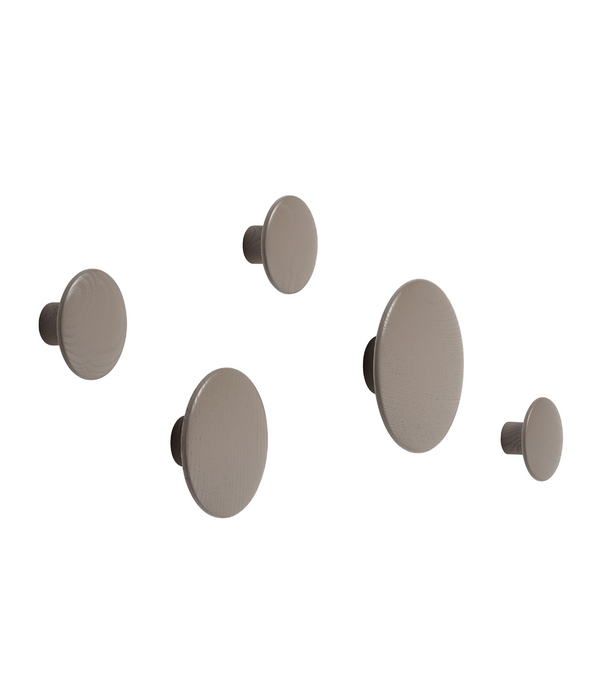 Muuto Dots Wall Hook taupe
