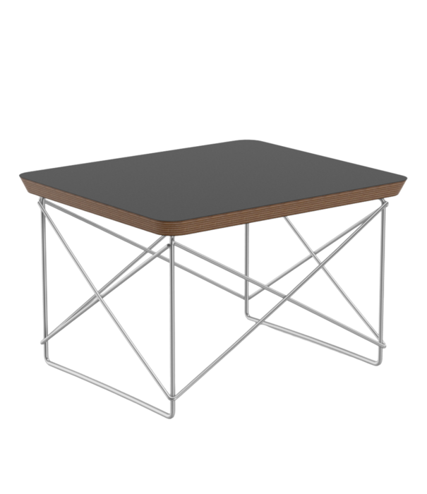 Vitra  LTR Table black HPL , chrome base