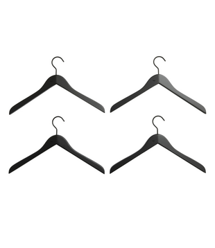 Smooth hanger, 4 pcs