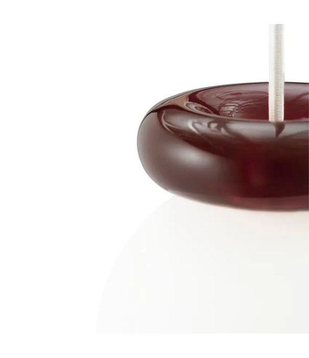 Normann Copenhagen  Hinx Pendant Burgundy