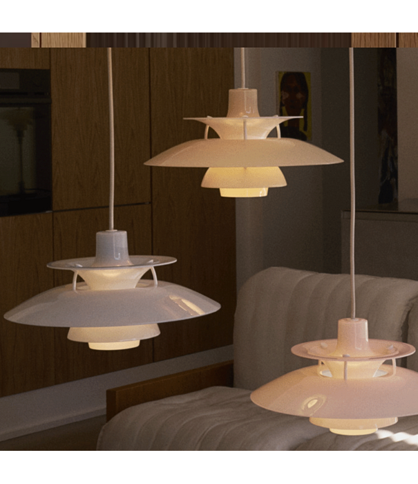Louis Poulsen  PH 5 Pendant 320 opal beige