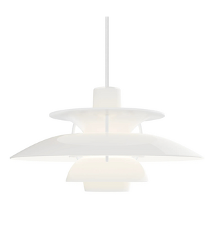 PH 5 Pendant 320 opal white