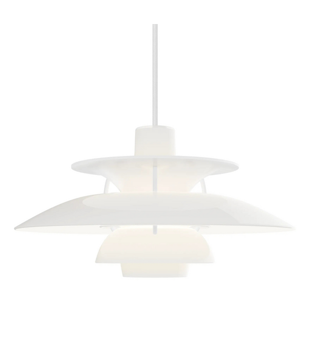 Louis Poulsen  PH 5 Hanglamp 320 opaal wit