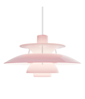 PH 5 Pendant 320 opal pale rose
