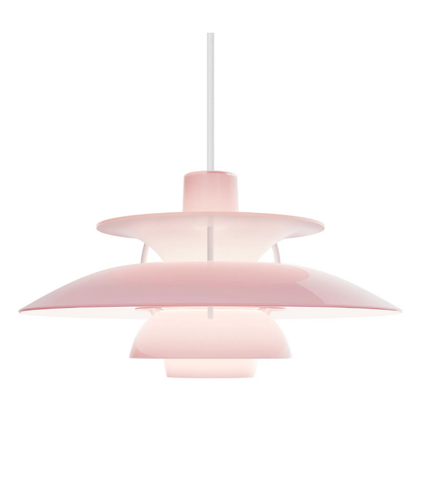 Louis Poulsen  PH 5 Pendant 320 opal pale rose