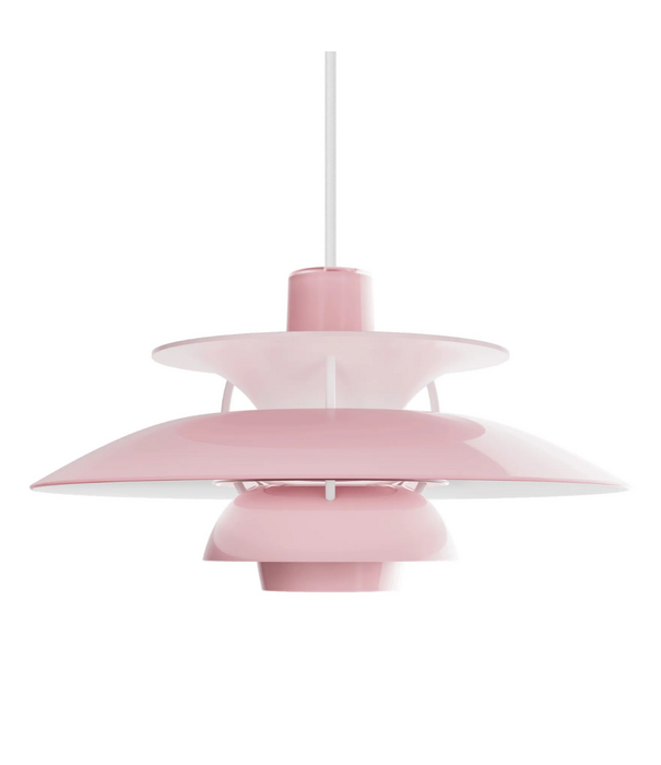 Louis Poulsen  PH 5 Pendant 320 opal pale rose