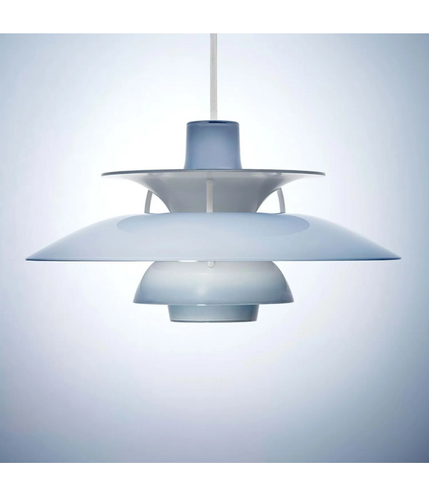 Louis Poulsen  PH 5 Pendant 320 opal pale blue