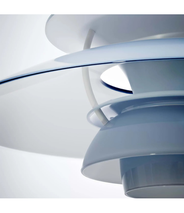 Louis Poulsen  PH 5 Hanglamp 320 opaal pale blue