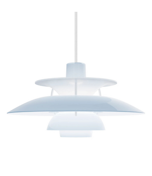 PH 5 Pendant 320 opal pale blue