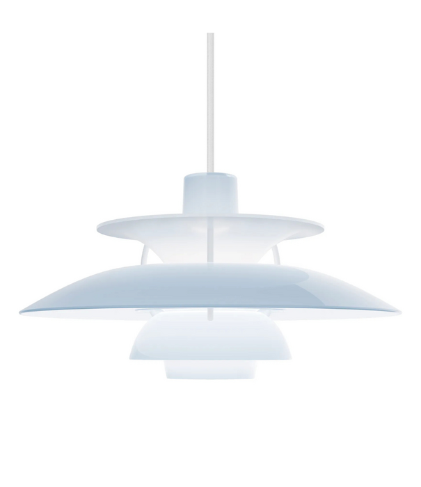 Louis Poulsen  PH 5 Pendant 320 opal pale blue