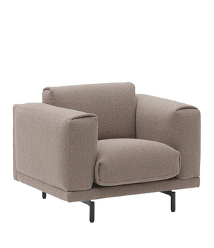 Rest Lounge Chair Hearth 6, black base