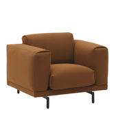 Rest Lounge Stoel Acca 361, zwart onderstel