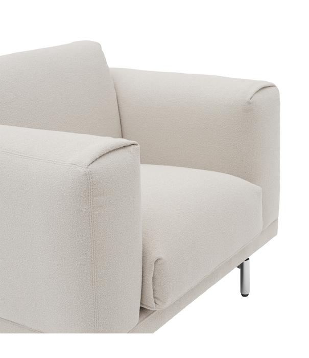 Muuto Rest Lounge Chair Acca 121, chrome base