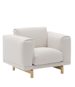Rest Lounge Chair Acca 121, oak base