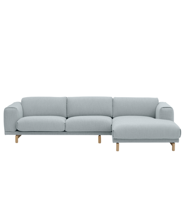 Muuto Rest Sofa Chaise Longue Ecriture 710, oak