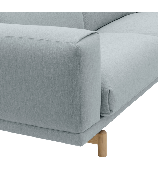 Muuto Rest Corner Sofa Ecriture 710, oak base