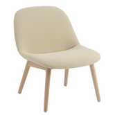 Fiber Soft Lounge Chair Delta 26, oak base