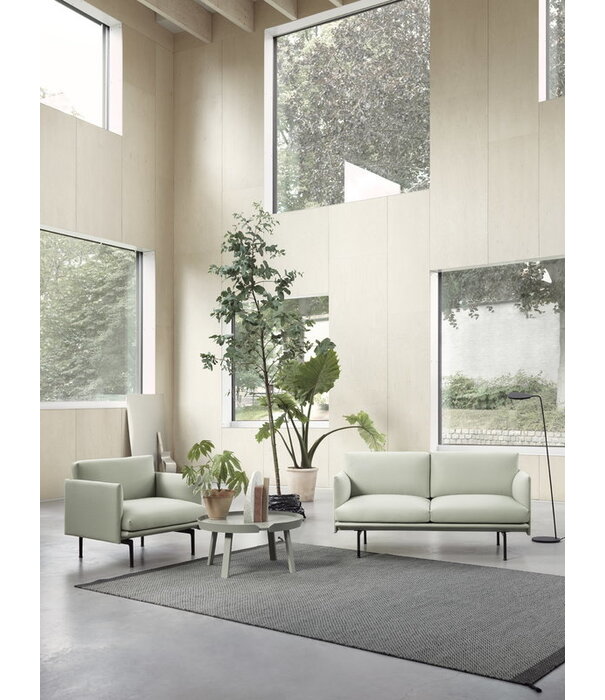 Muuto Around Salontafel Large anthracite