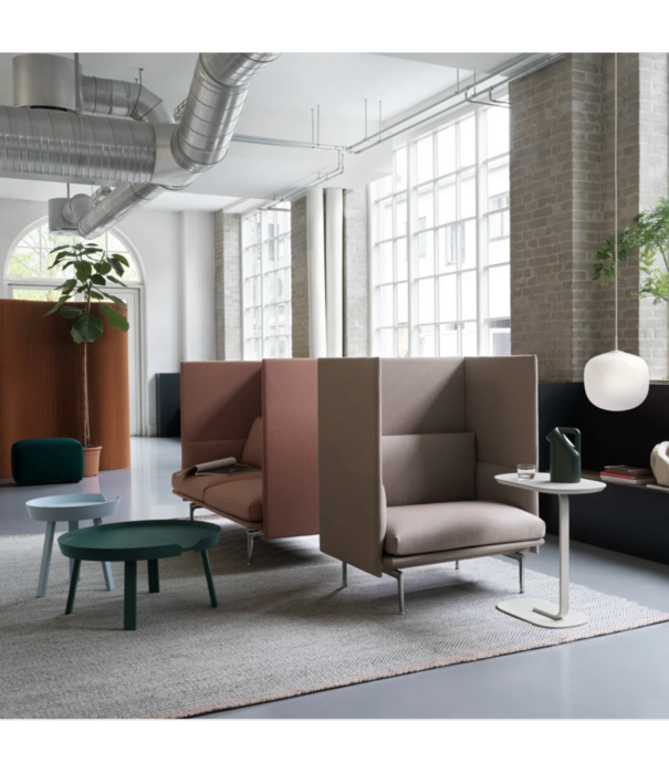 Muuto Around Coffee Table Large anthracite