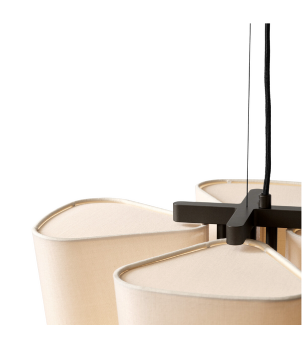 &Tradition Bella SC114 Pendant bronze, soft canvas H50 cm
